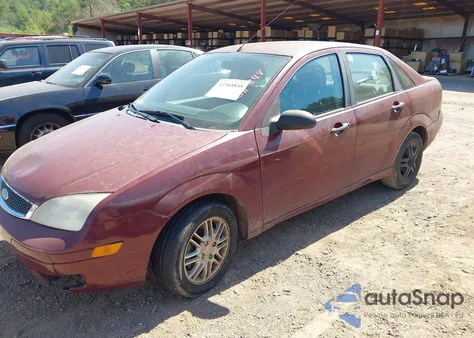 2006 Ford Focus Zx4 из США, поврежденный, VIN 1FAFP34N56W141820